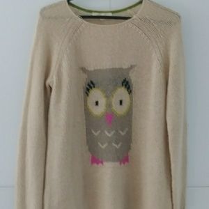 Women's rewind owl sweater